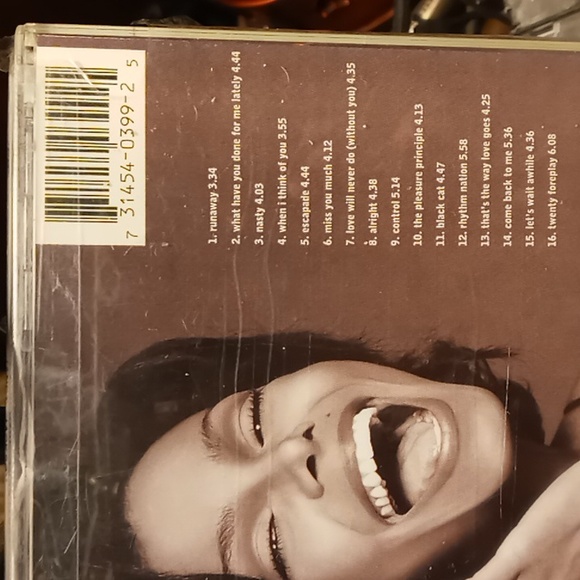 Janet Jackson CD - Design Of A Decade 1986/1996 - Picture 3 of 3